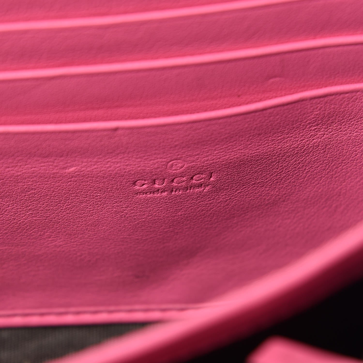 Gucci GG Supreme Monogram Mini Dionysus Chain Wallet Beige Pink 6 of 12