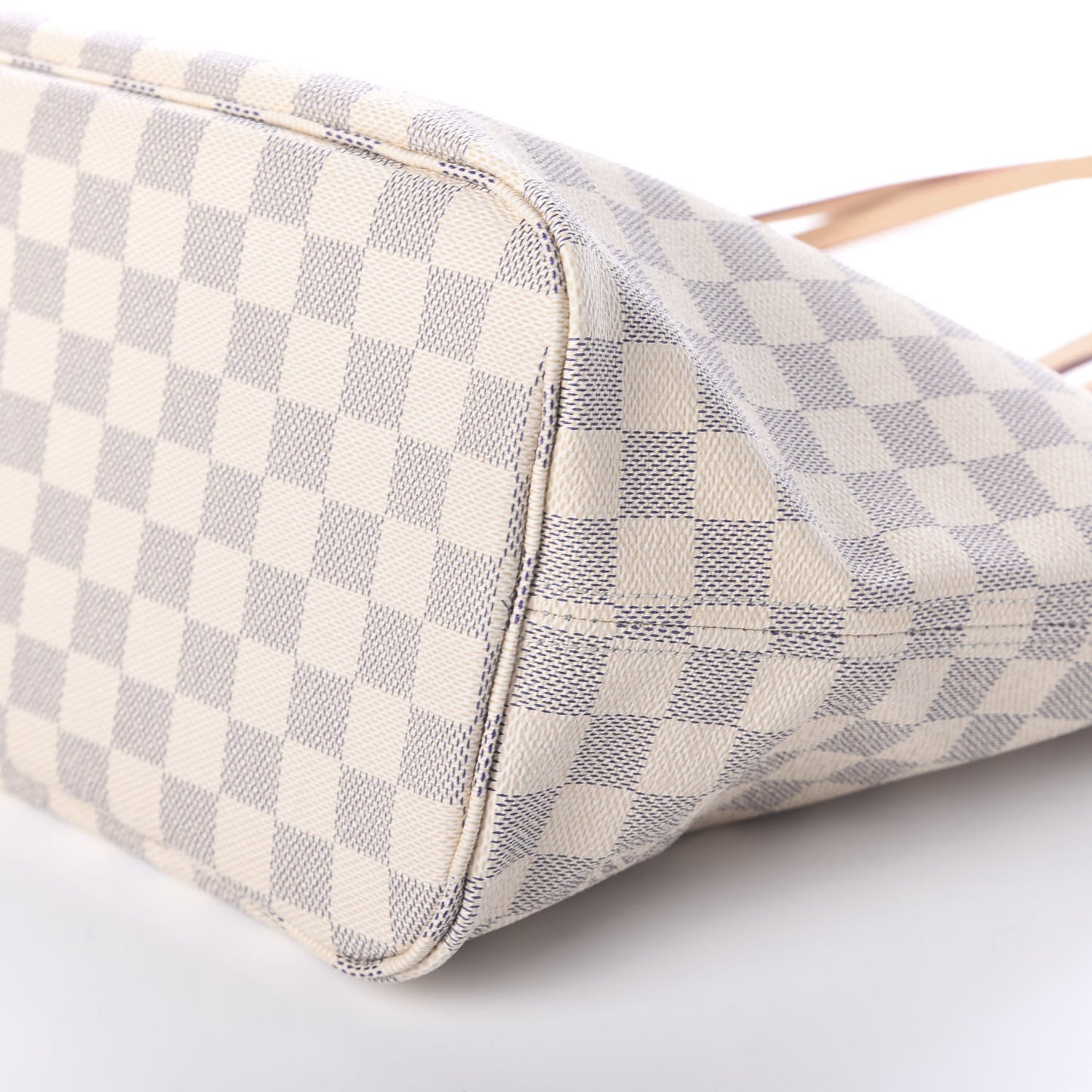 Damier Azur Neo Neverfull MM Rose Ballerine