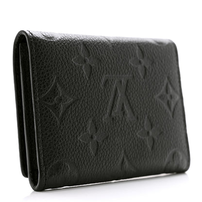 Louis Vuitton Empreinte Business Card Holder Black 3 of 6