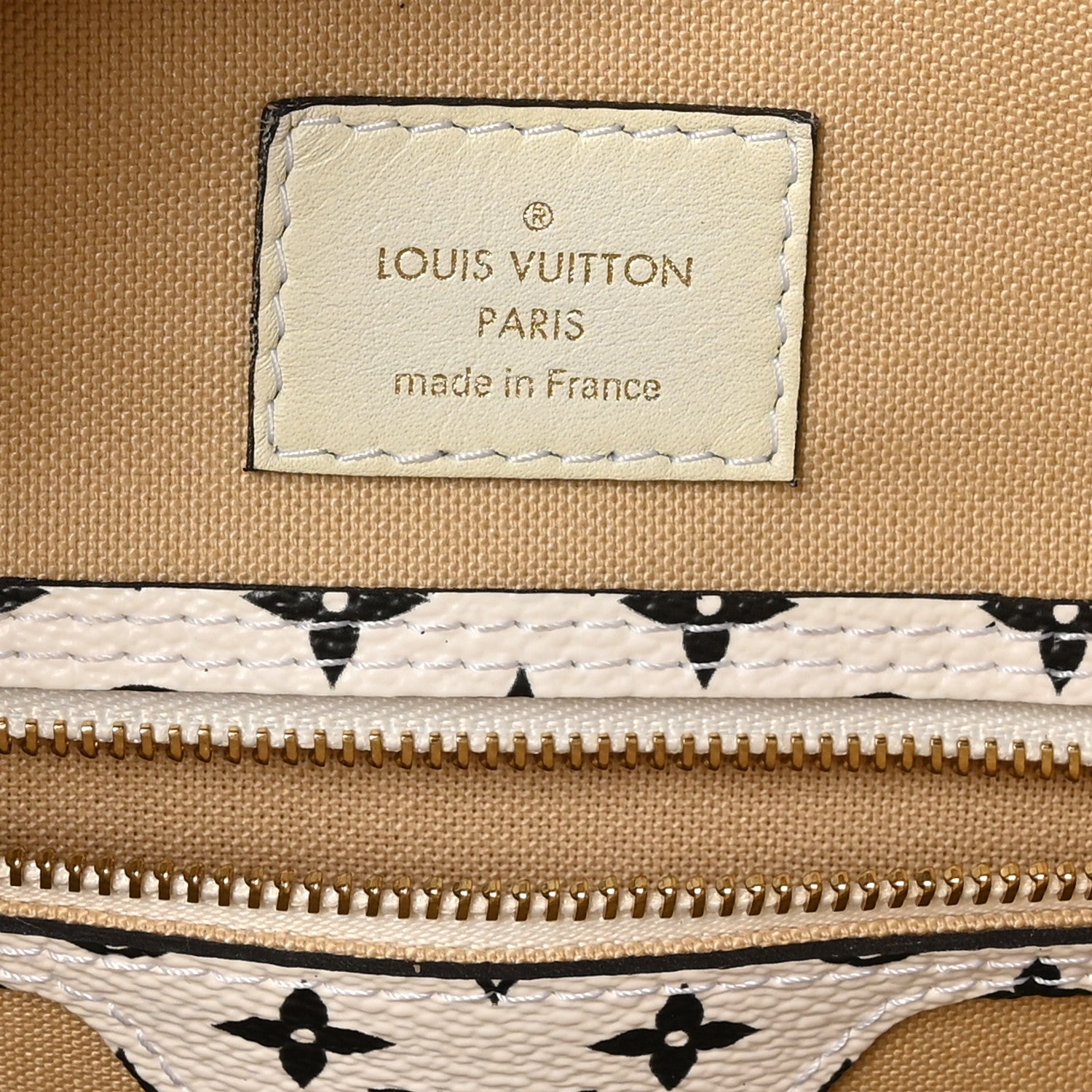 Louis Vuitton Monogram Giant Neverfull MM Kaki 6 of 9