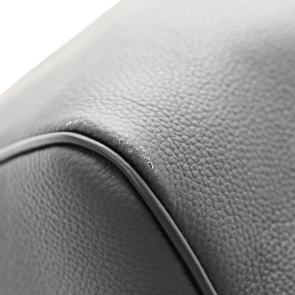 Louis Vuitton Grained Calfskin Aerogram Keepall Bandouliere 40 Black 11 of 11