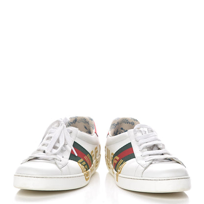 Gucci X SEGA Calfskin Web Guccy Mens Ace Sneakers 9 White 7 of 18