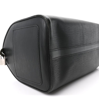 Louis Vuitton Epi Speedy 30 Black 8 of 10