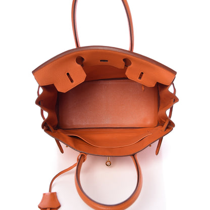 Hermes Togo Birkin 30 Orange 13 of 38