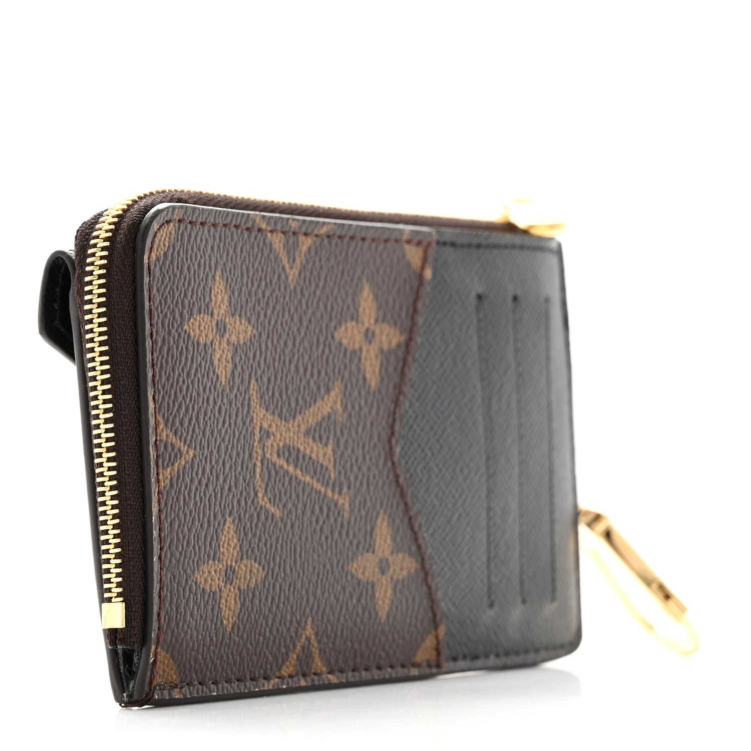 Louis Vuitton Monogram Recto Verso Card Holder Black 3 of 7