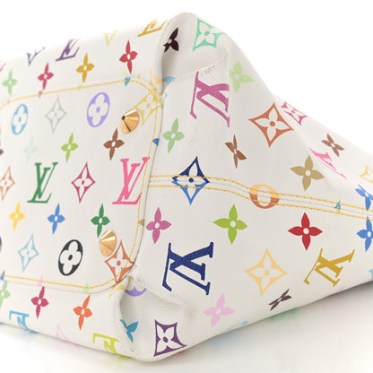 Louis Vuitton Monogram Multicolor Annie MM White 10 of 12