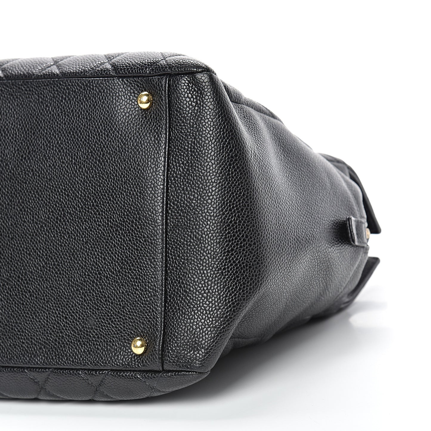 Caviar Quilted Grand Timeless Tote GTT Black