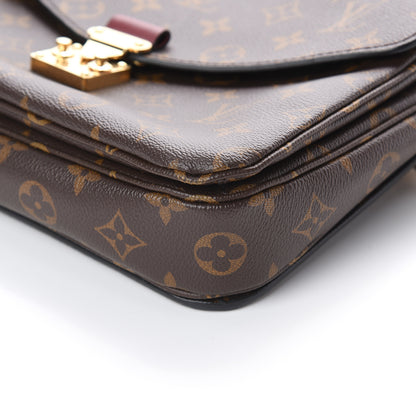 Louis Vuitton Monogram Braided Pochette Metis Safran 10 of 10