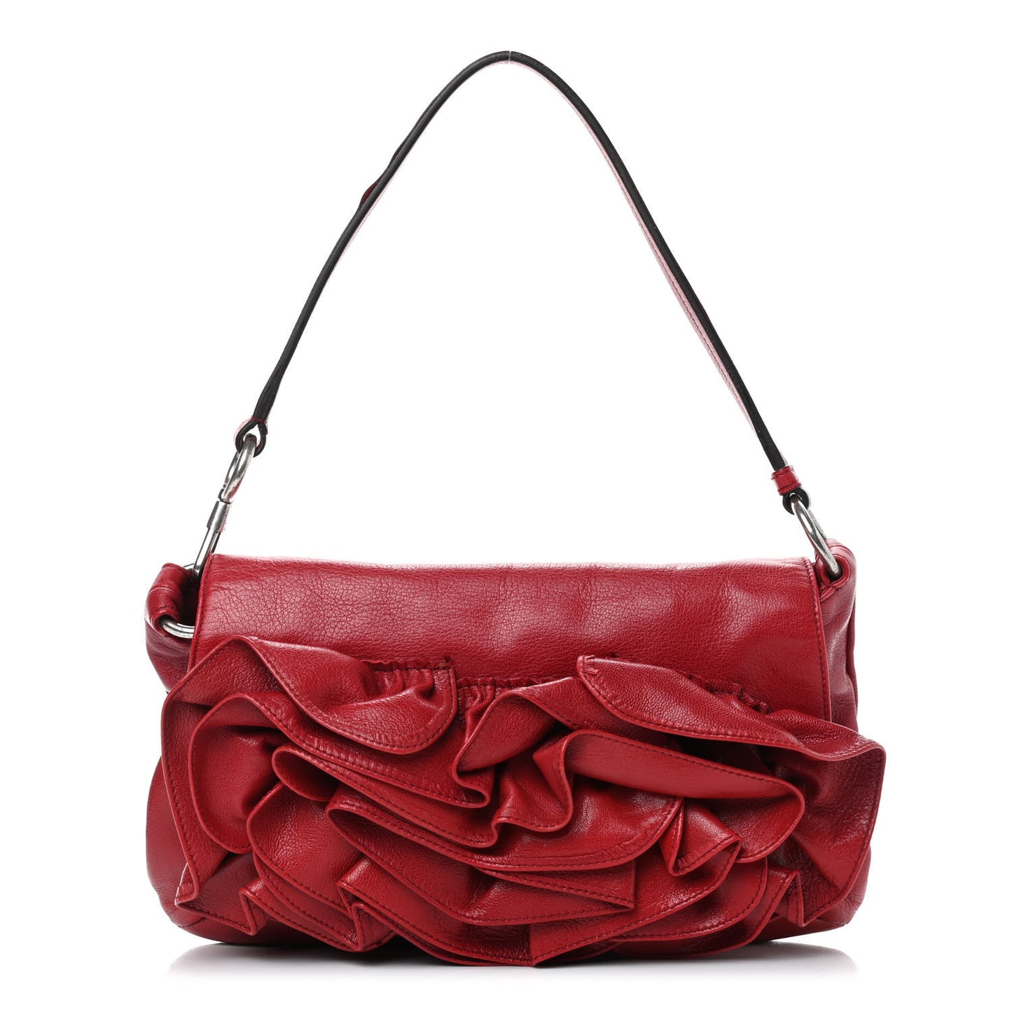 Chevre Nadja Shoulder Bag Red