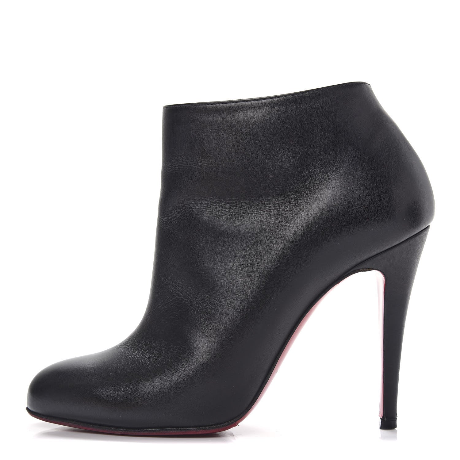 Christian Louboutin Calfskin Belle 100 Ankle Boots 40 Black 1 of 10