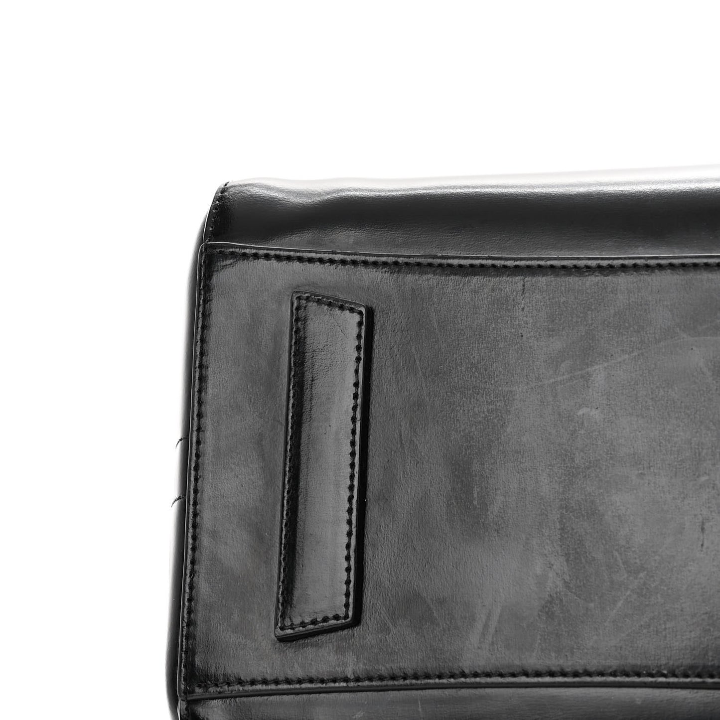 Shiny Lord Calfskin Medium Antigona Black