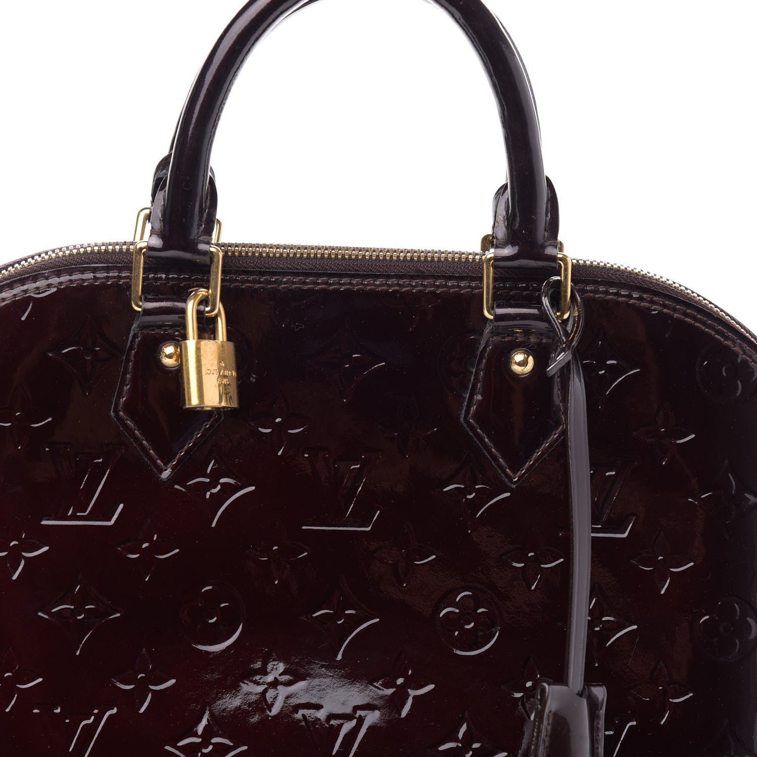 Louis Vuitton Vernis Alma PM Amarante 9 of 9