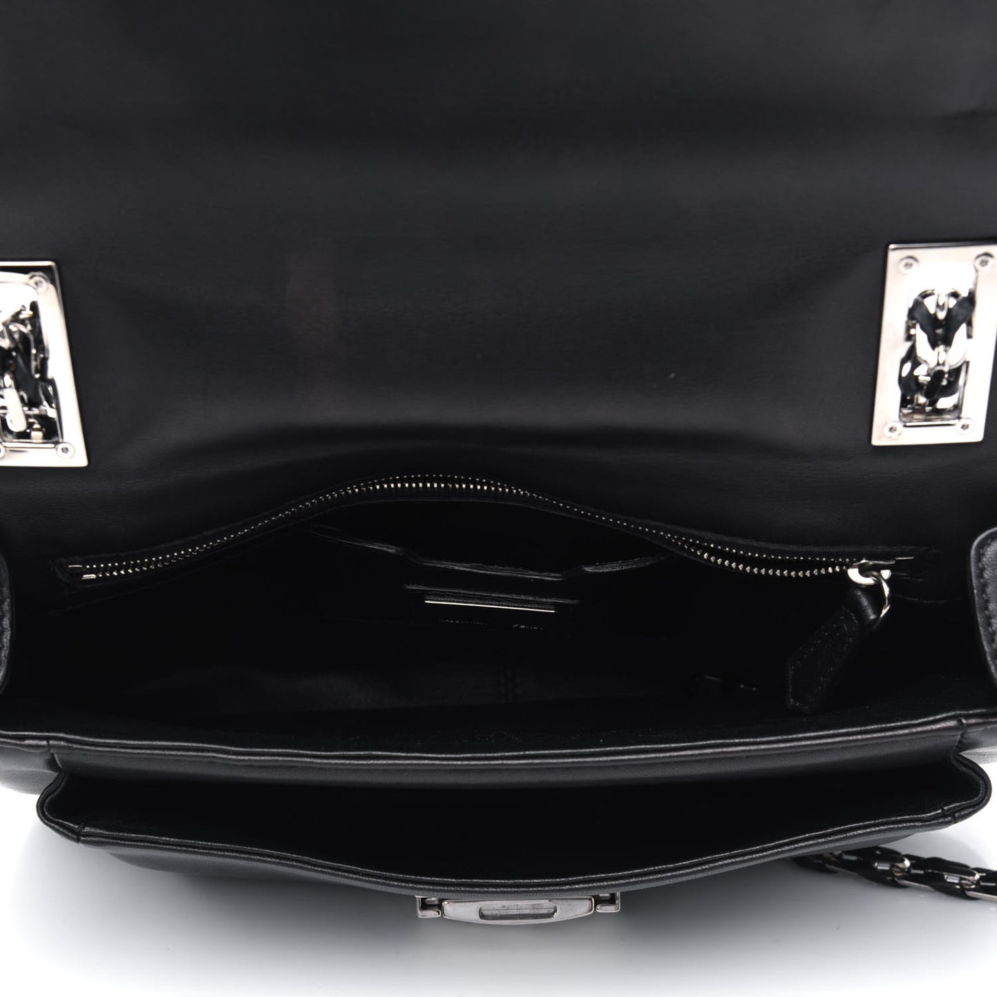 Nappa Be Baguette Crossbody Bag Black