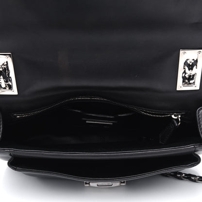 Fendi Nappa Be Baguette Crossbody Bag Black 3 of 6