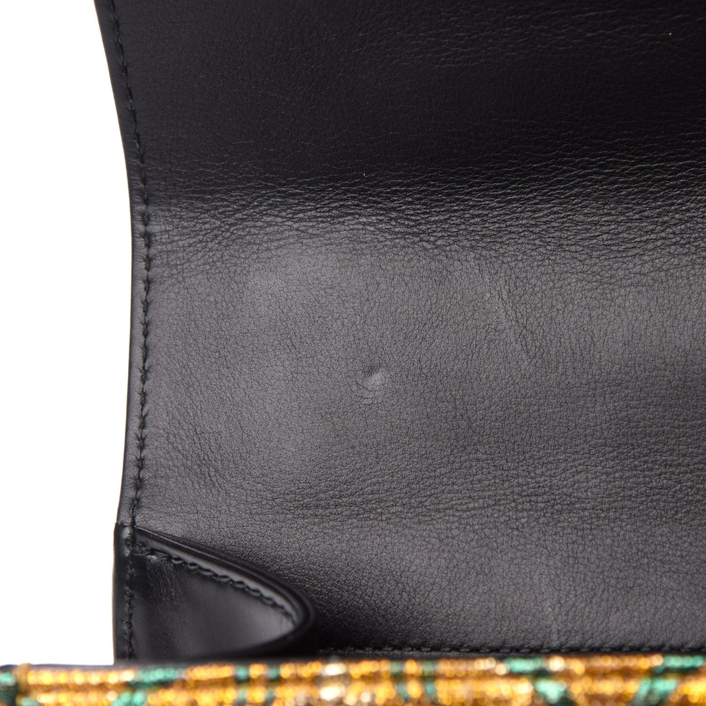 Iridescent Brocade Small Sylvie Shoulder Bag Gold