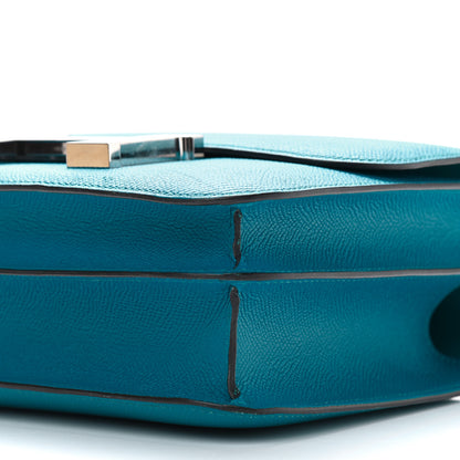 Hermes Epsom Constance 24 Bleu Izmir 7 of 15