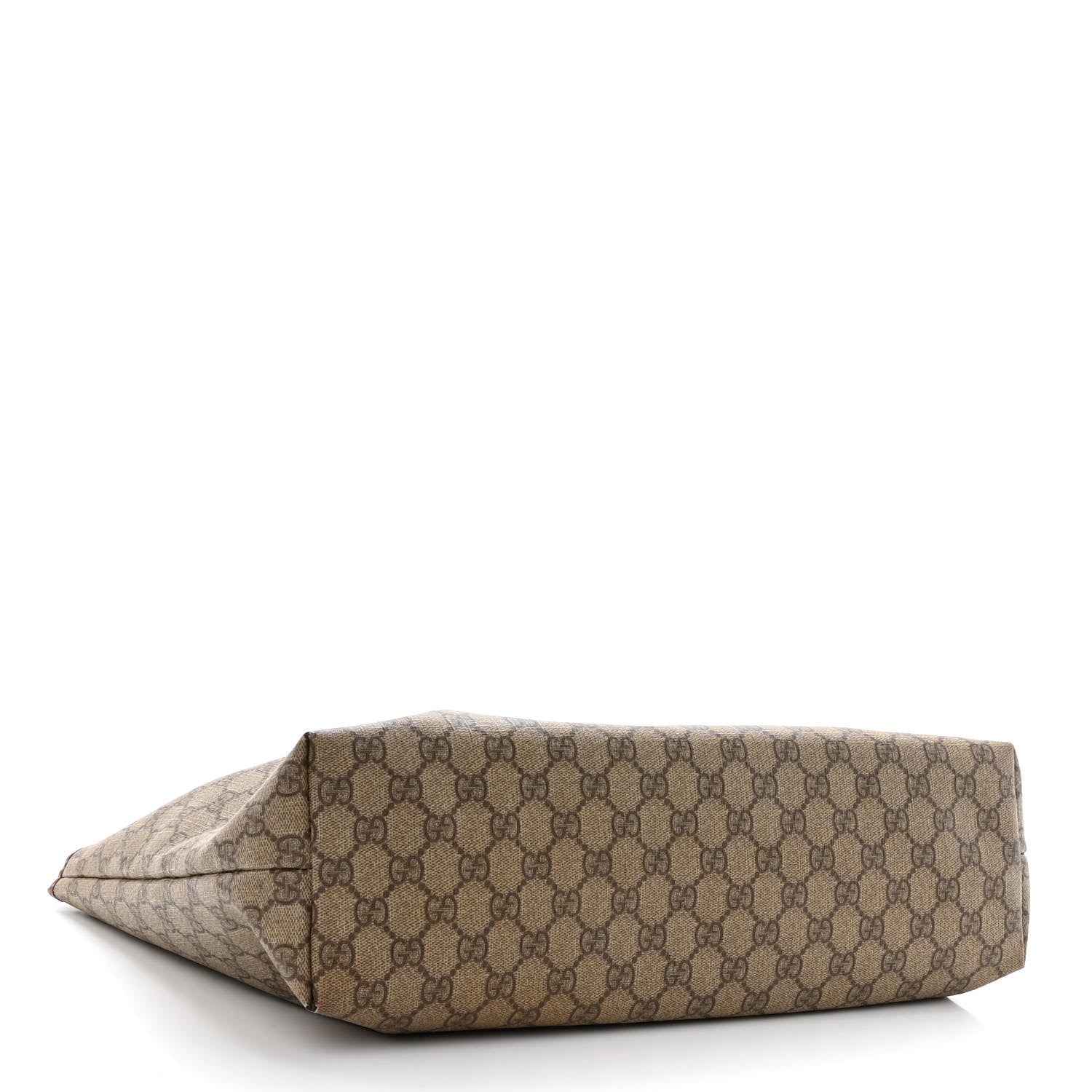 Gucci GG Plus Monogram Medium Signature Web Loop Tote Brown 4 of 12