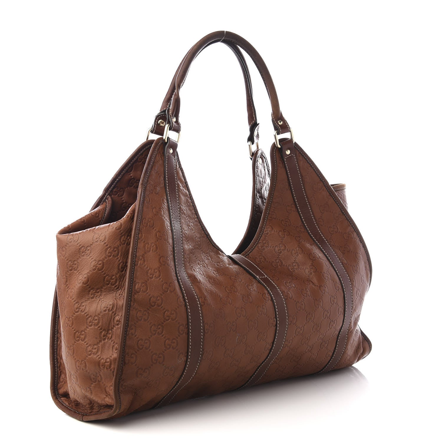 Gucci Guccissima Large Joy Shoulder Bag Brown 2 of 8