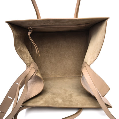 Celine Baby Grained Calfskin Medium Phantom Luggage Beige 5 of 7