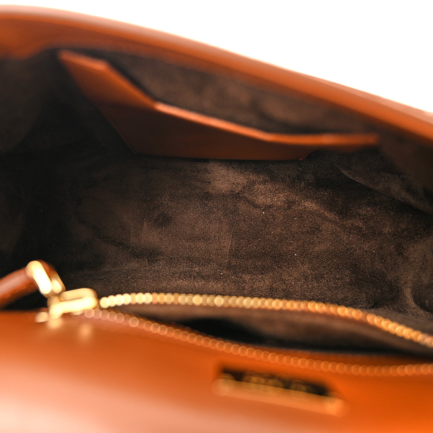 Tom Ford Suede Jennifer Saddle Bag Tobacco 5 of 9