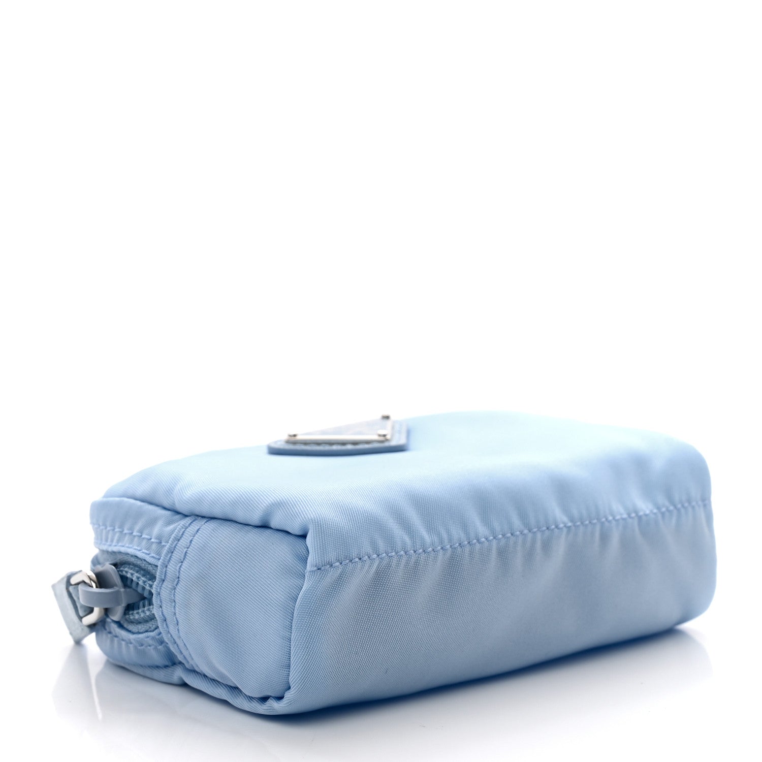 Prada Nylon Tessuto Cosmetic Pouch Light Blue 4 of 7