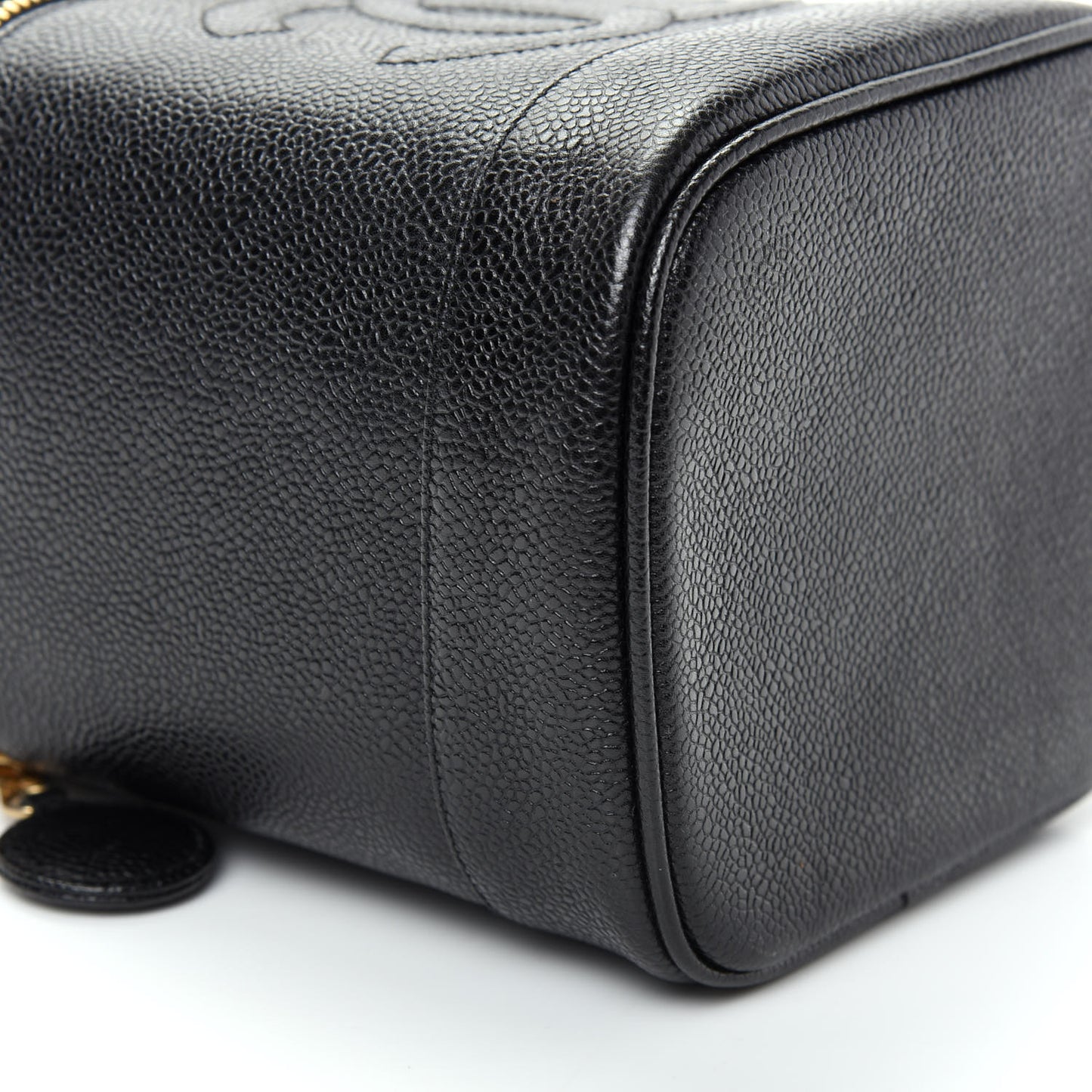 Caviar Cosmetic Vanity Bag Black