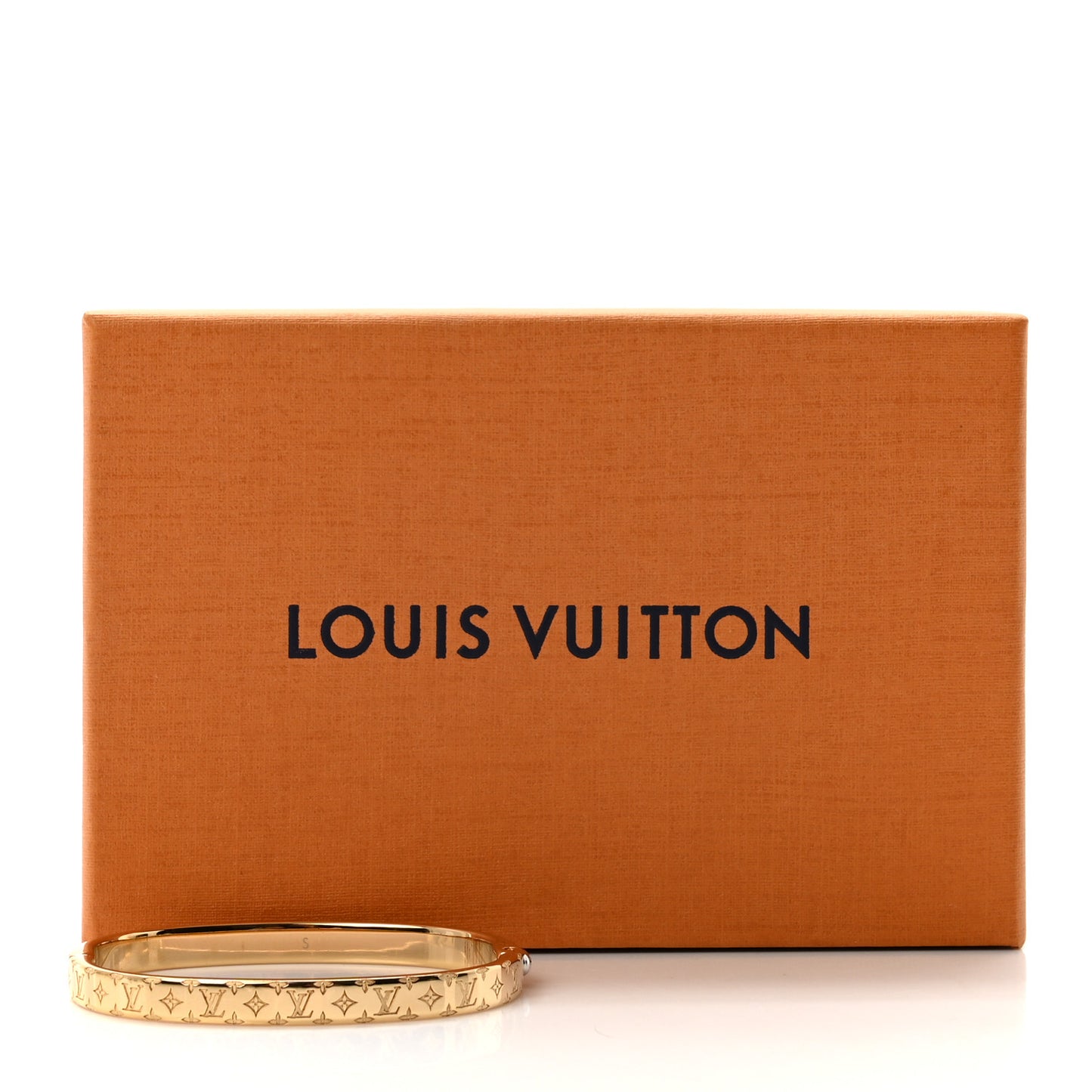 Brass Monogram Nanogram Bracelet S Gold