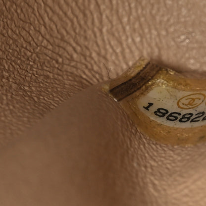 Chanel Cavia Quilted Jumbo Double Flap Beige 7 of 11