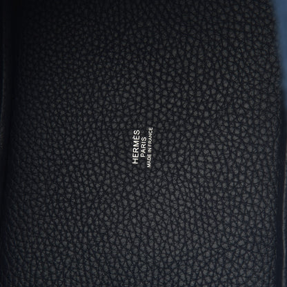 Hermes Taurillon Clemence Picotin Lock 18 PM Bleu Nuit 5 of 8