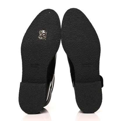 Hermes Calfskin Follow Ankle Boots 40 Black 5 of 8