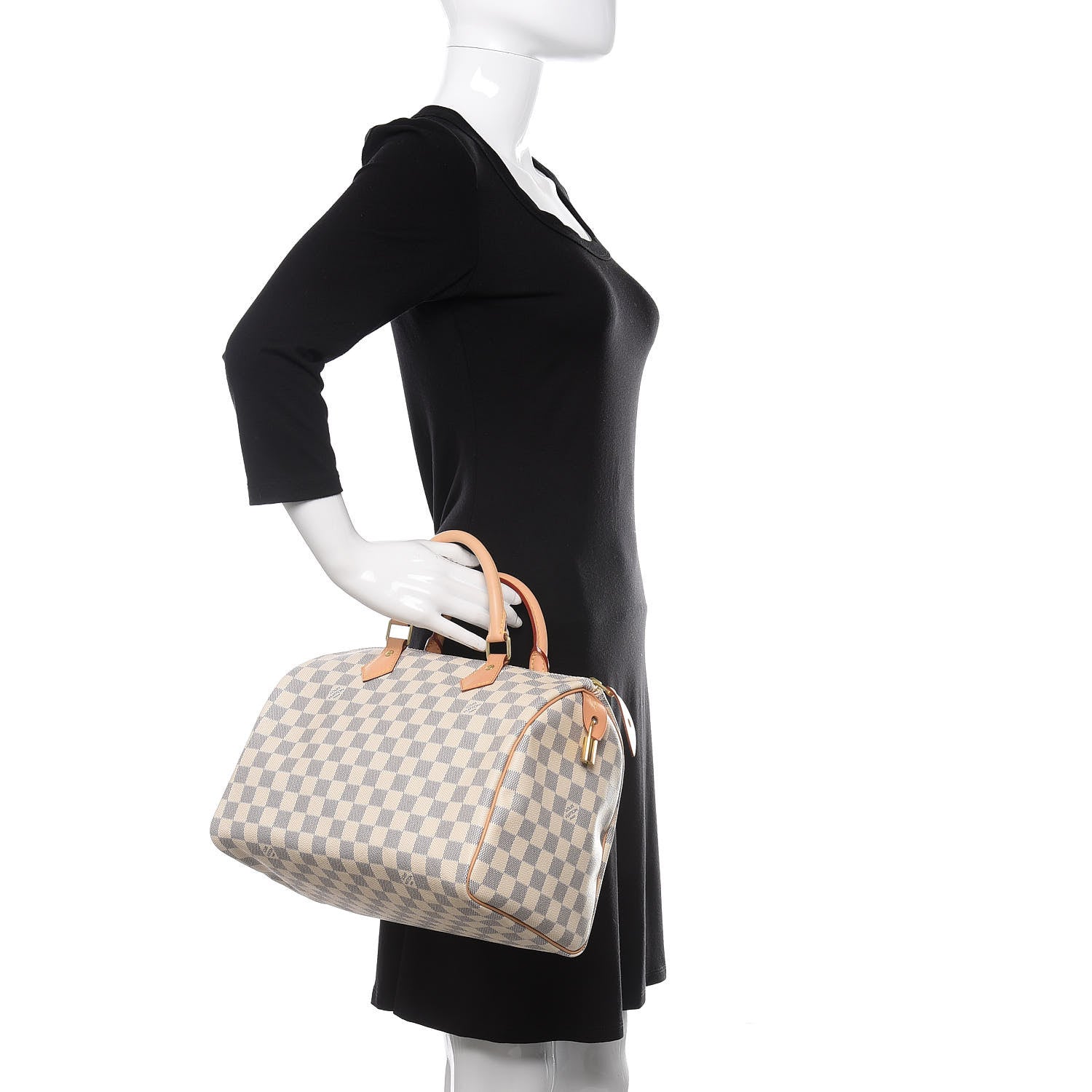 Louis Vuitton Damier Azur Speedy 30 3 of 11