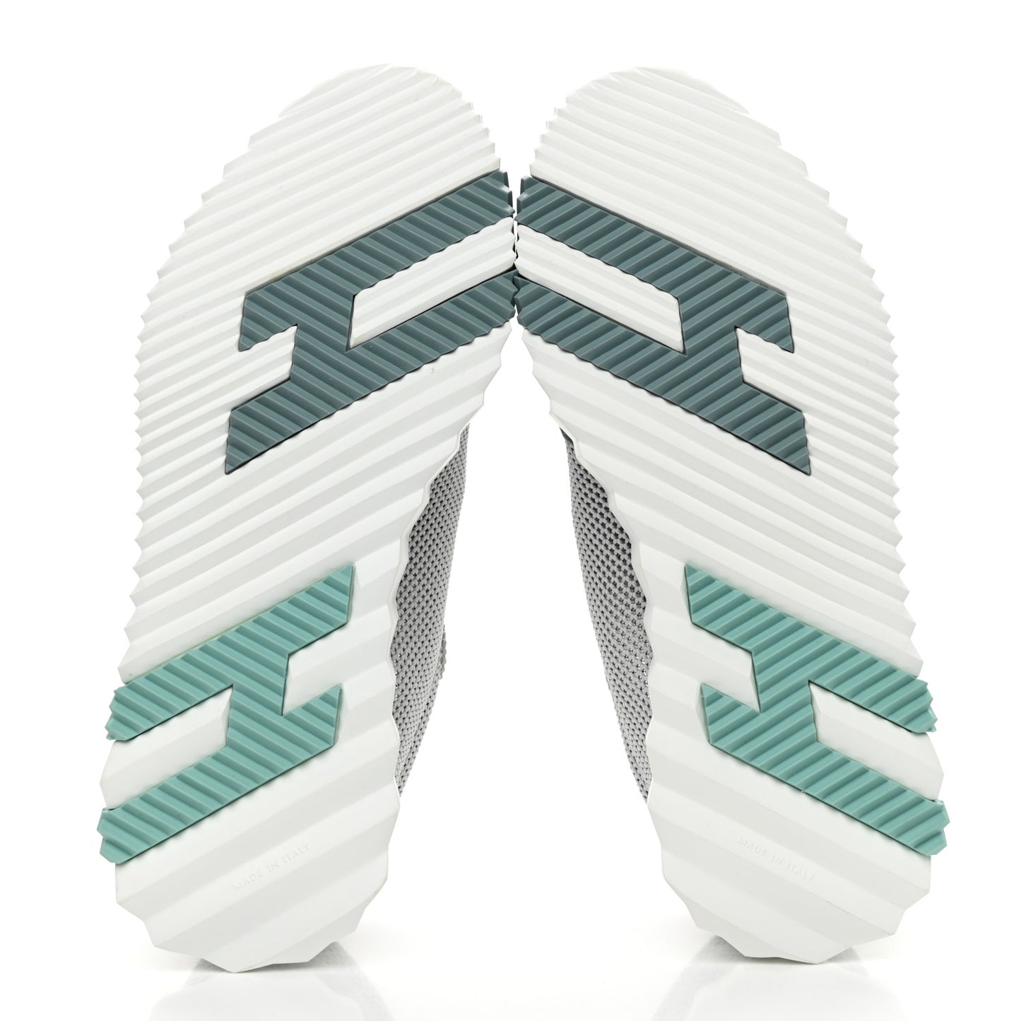 Air Mesh Suede Goatskin Bouncing Sneakers 36 Vert D'Eau