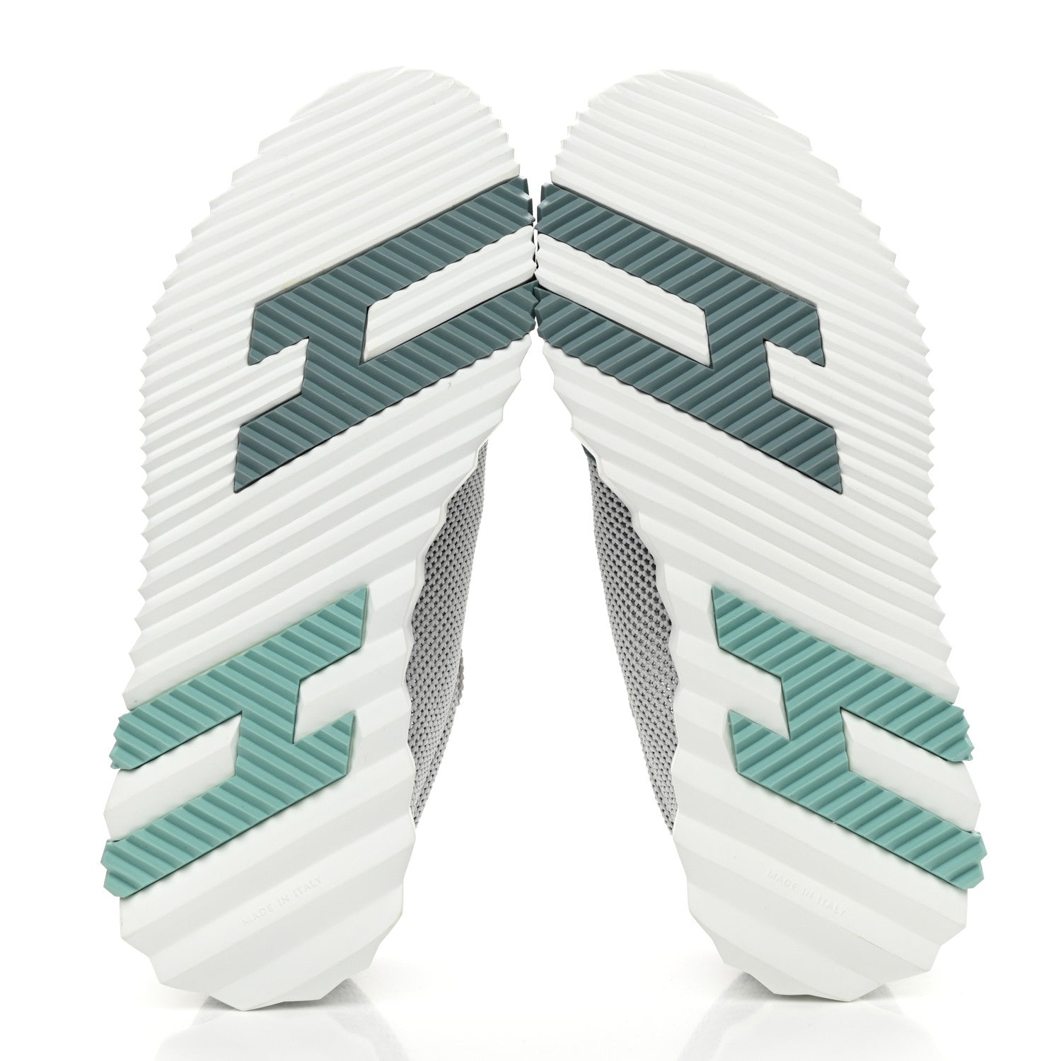 Hermes Air Mesh Suede Goatskin Bouncing Sneakers 36 Vert D'Eau 5 of 6