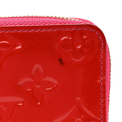 Louis Vuitton Vernis Zippy Coin Purse Cherry 9 of 12