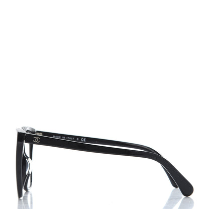 Chanel Acetate CC Clip On Sunglasses Set 5393 Black 5 of 11