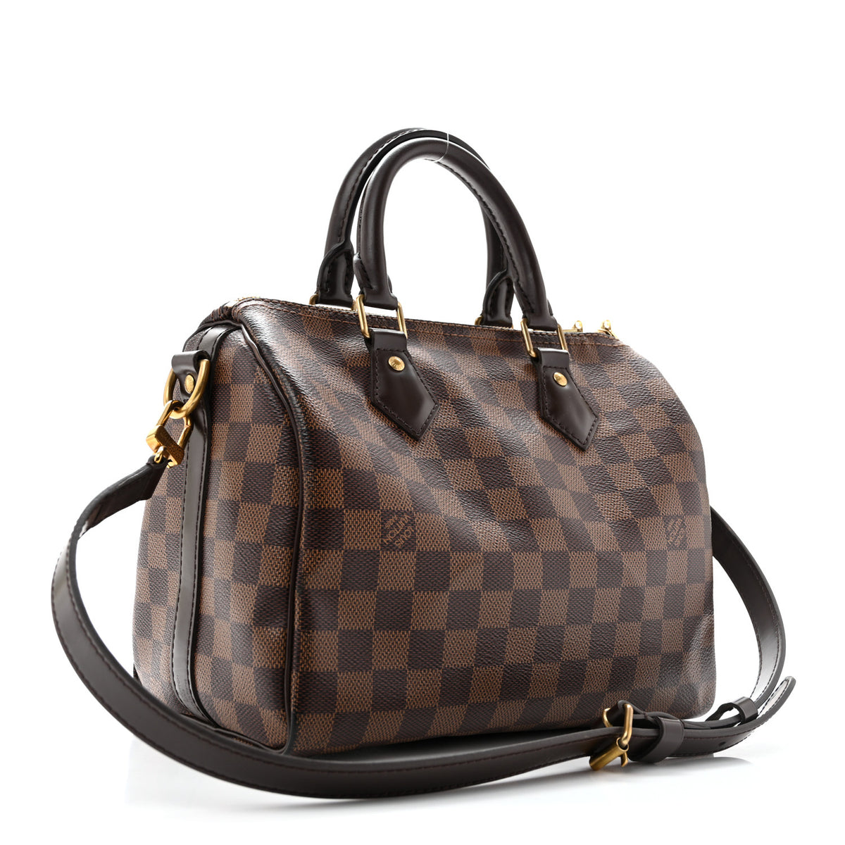 Damier Ebene Speedy Bandouliere 25