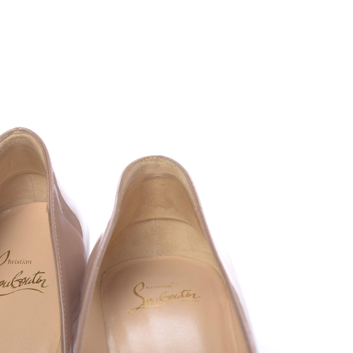 Christian Louboutin Patent Pigalle 85 Pumps 40 Nude 12 of 13