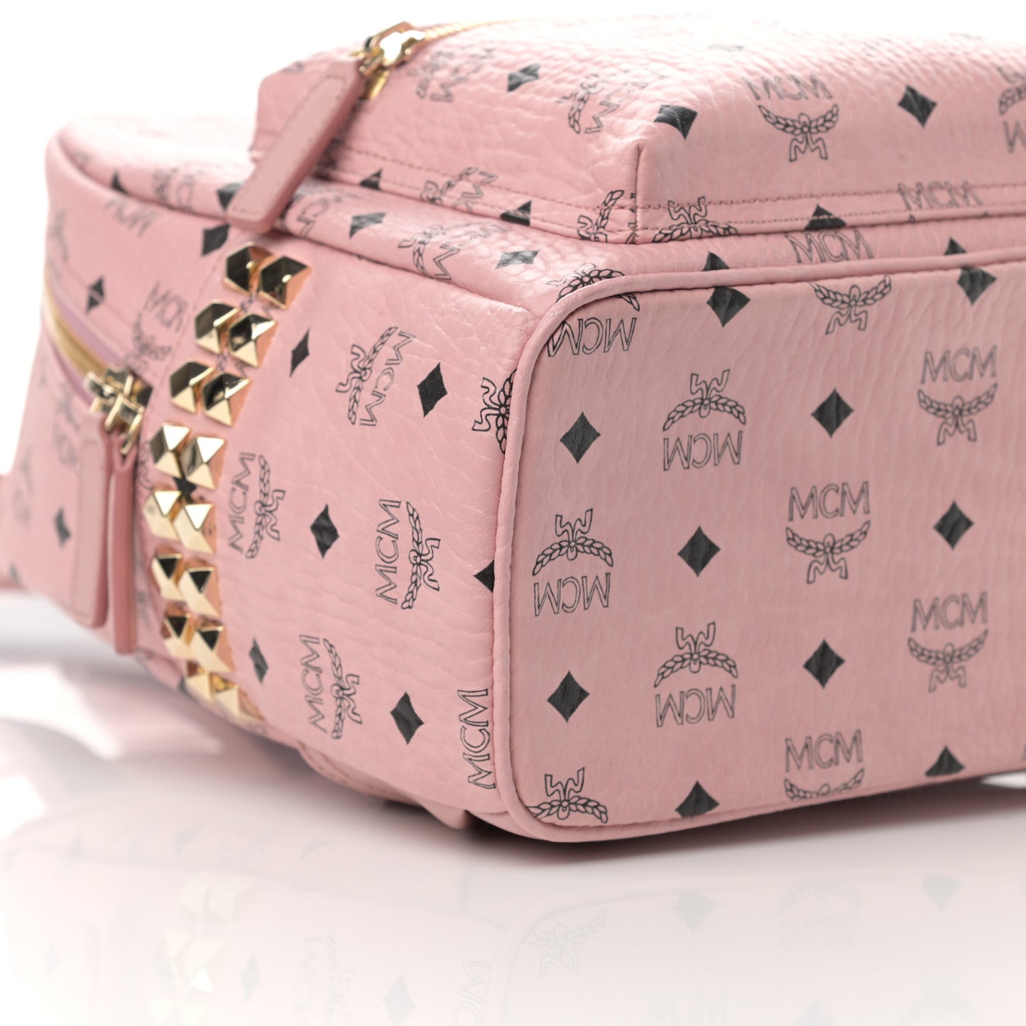 Visetos Small Side Stud Stark Backpack Soft Pink