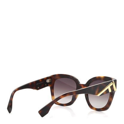 Fendi Acetate Fendi First Sunglasses FE40098I Havana 4 of 6
