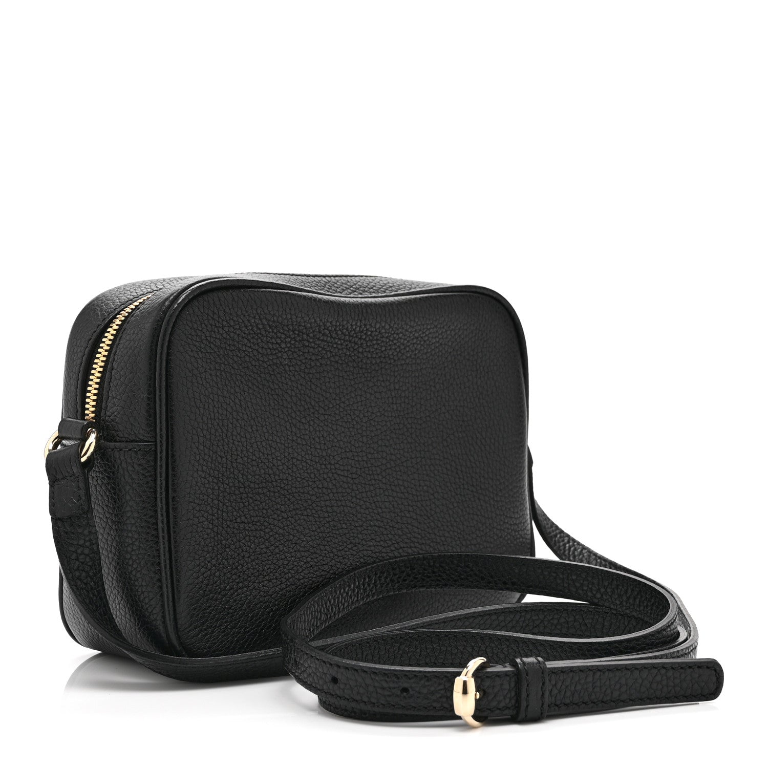 Gucci Pebbled Calfskin Small Soho Disco Bag Black 3 of 11
