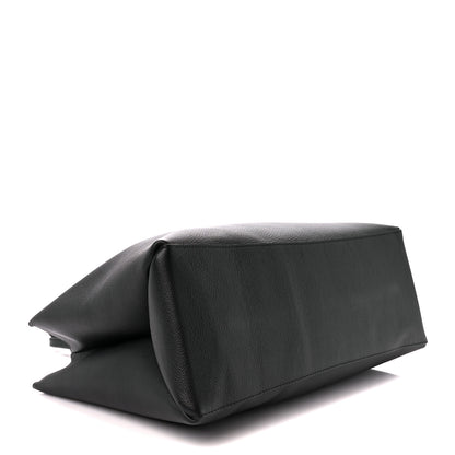 Louis Vuitton Grained Calfskin Lockme Shopper Black 4 of 10