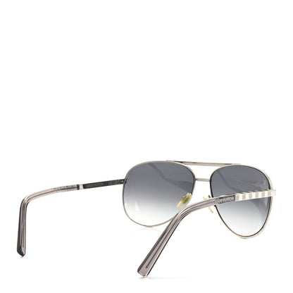 Louis Vuitton Metal Attitude Pilote Sunglasses Z0340U Azur 4 of 7
