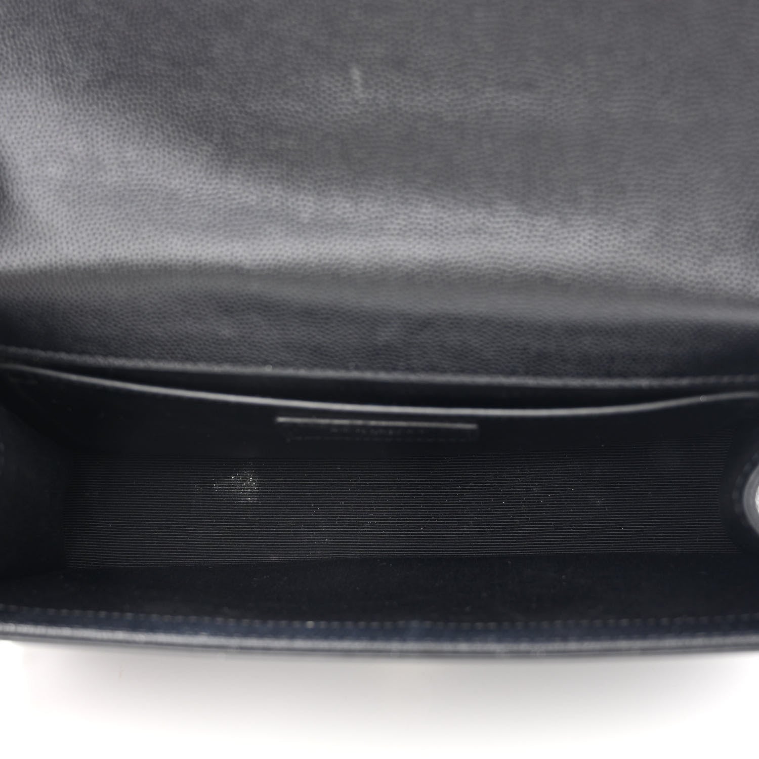 Saint Laurent Grain De Poudre Medium Classic Monogram Kate Satchel Black 5 of 15