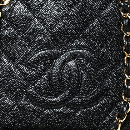 Chanel Caviar Quilted Petit Timeless Tote PTT Black 7 of 9