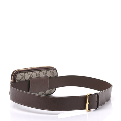 Gucci GG Supreme Monogram Ophidia Belted iPhone Case 85 34 Dark Brown 2 of 8