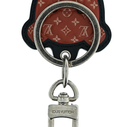 Louis Vuitton Monogram Teddy Bear Bag Charm Key Holder Brown 3 of 3