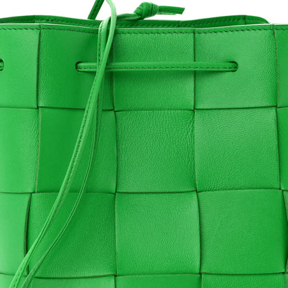 Bottega Veneta Nappa Maxi Intrecciato Cassette Bucket Bag Parakeet 7 of 9