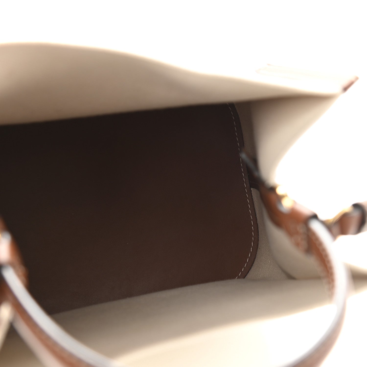 Burberry Canvas Cotton Small Peggy Bucket Red 5 of 7