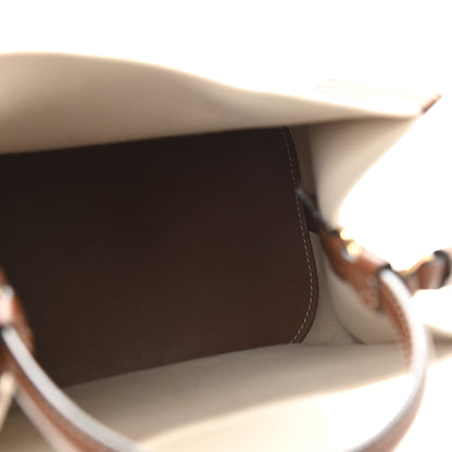 Burberry Canvas Cotton Small Peggy Bucket Red 5 of 7