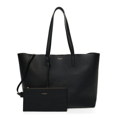 Saint Laurent Calfskin Large Shopping Tote Black 1 of 12